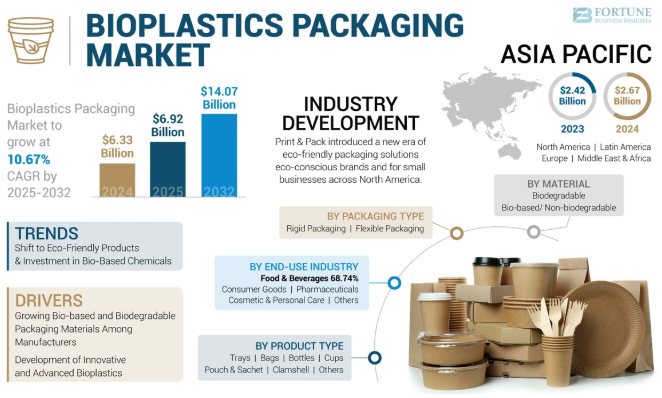 Bioplastics Packaging Market Driving Factors & Industry Outlook 2025–2032