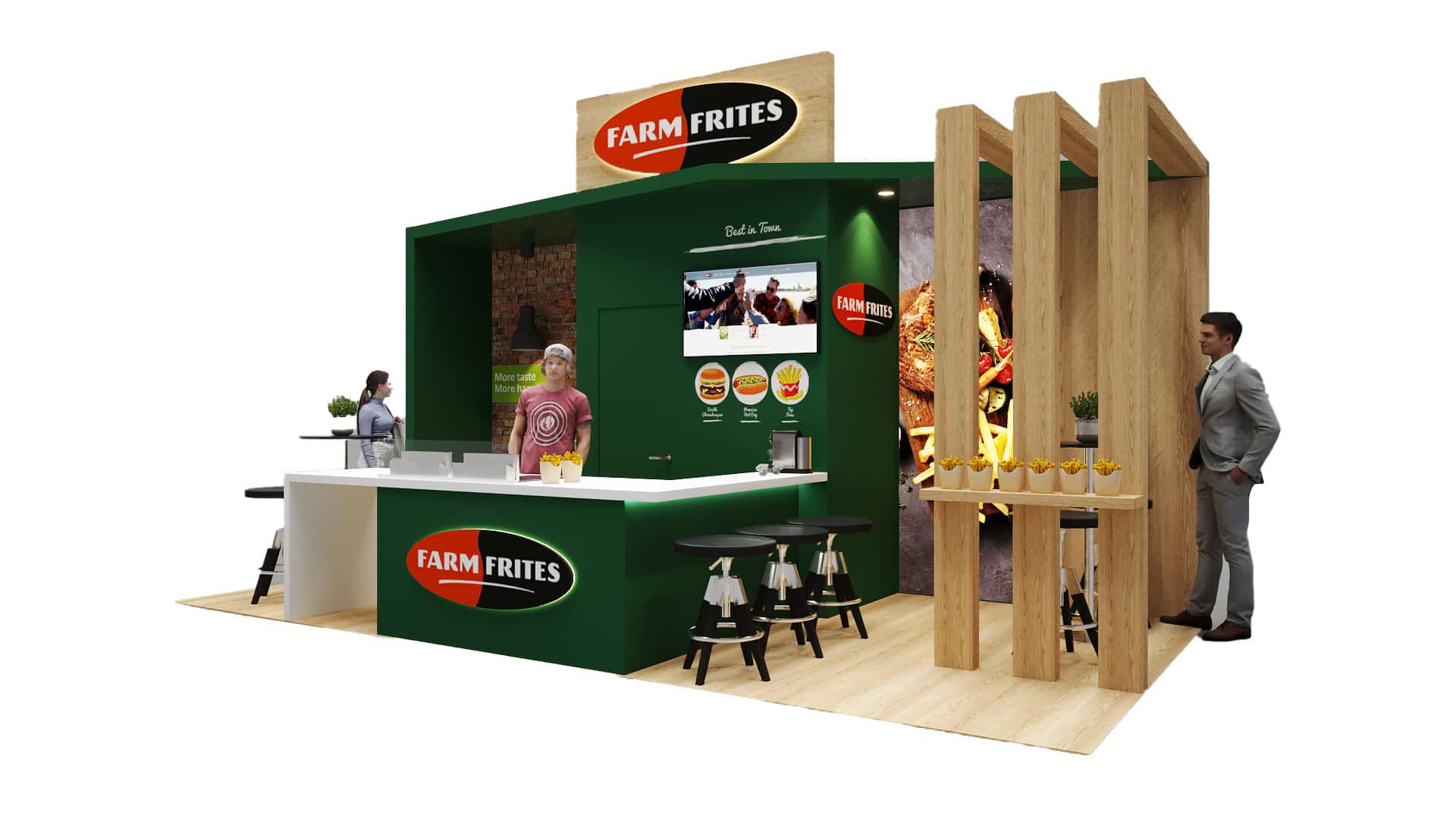 Reasons to choose Aluvision & BeMatrix trade show rental booths