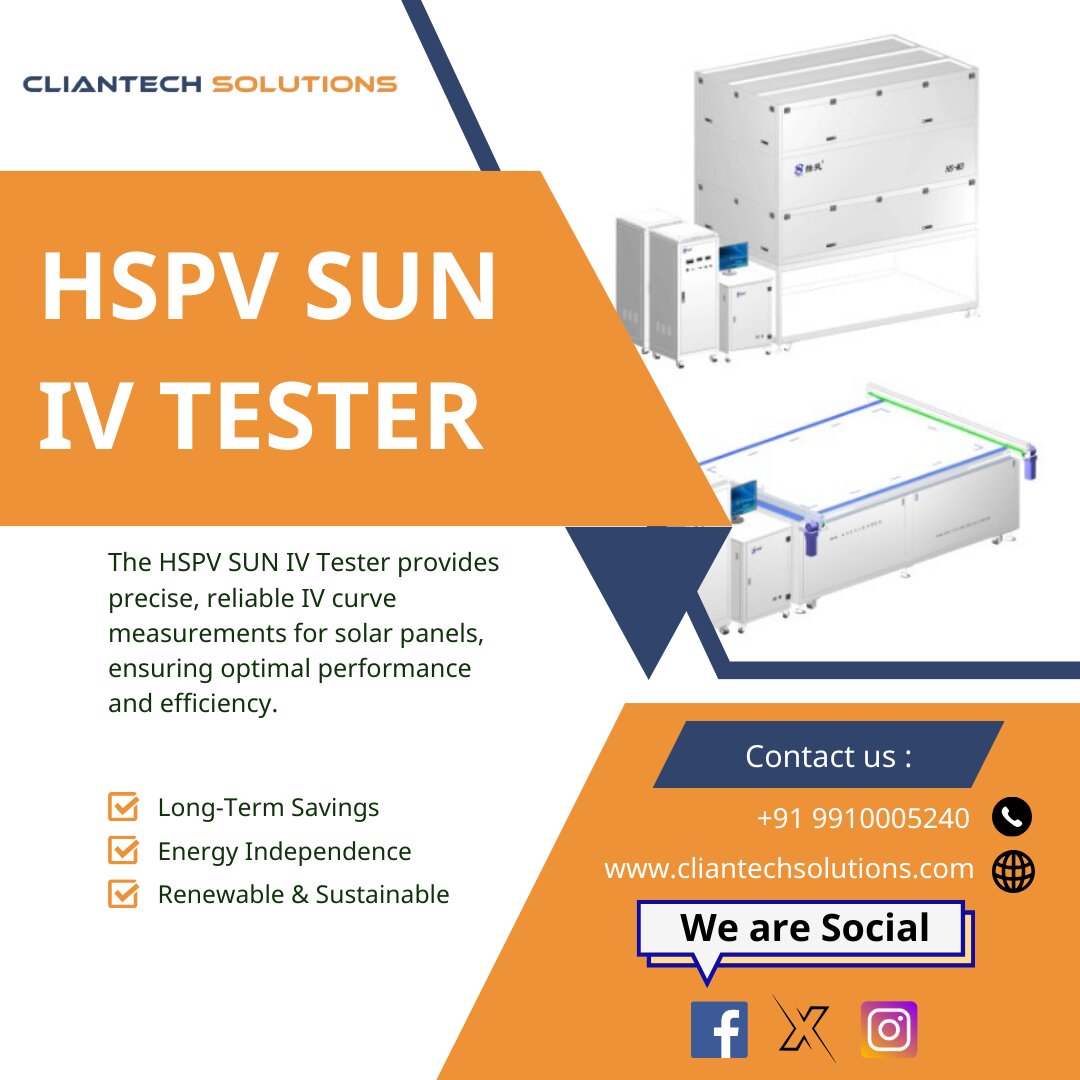 Top Features of HSPV Sun IV Tester for Advanced Solar Panel Analysis