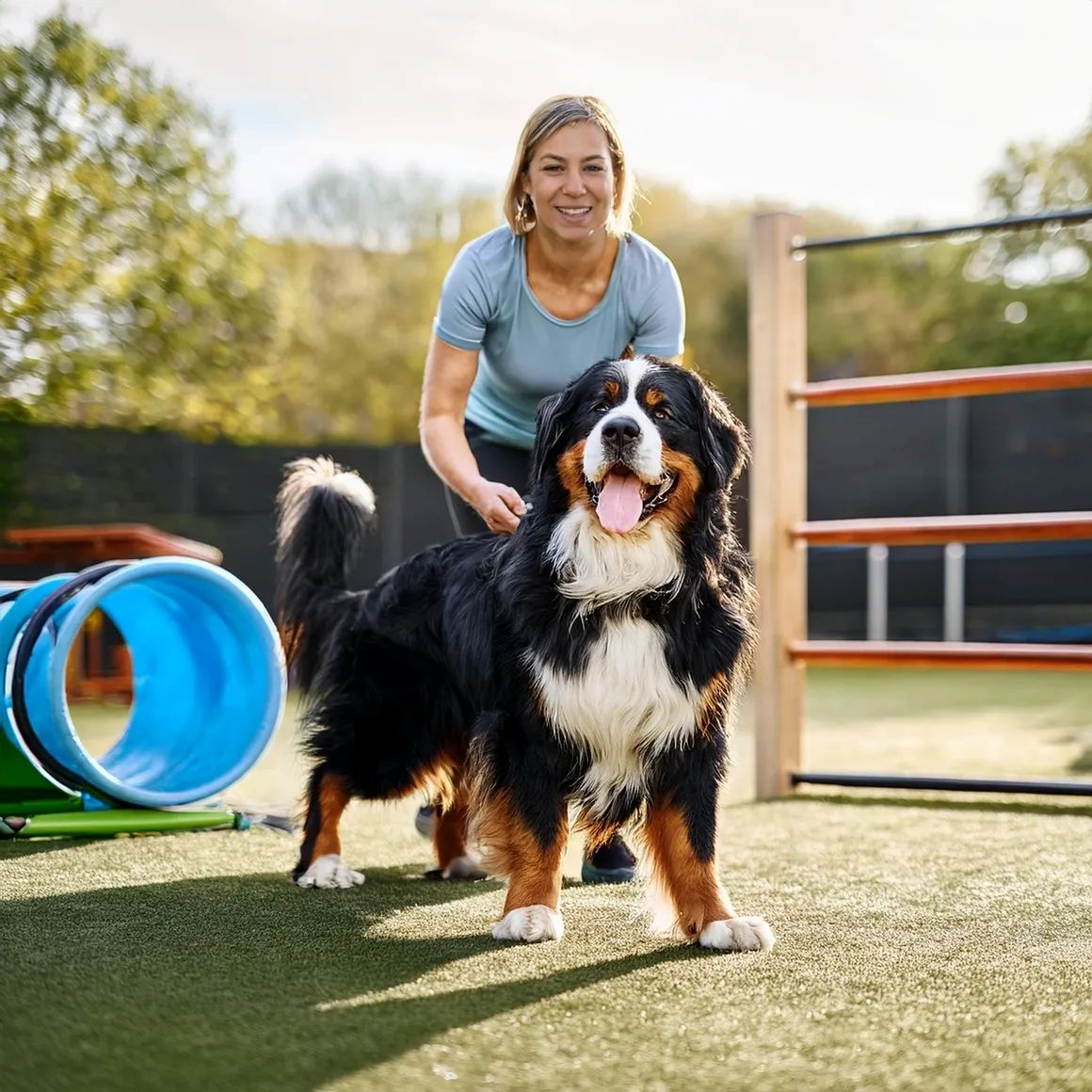Why Family-Raised Bernese Mountain Dogs Make Training Look Easy?