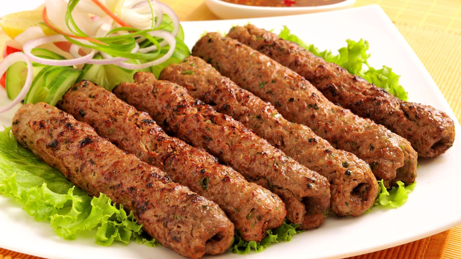 must try murg seekh kebab in Hanoi Vietnam