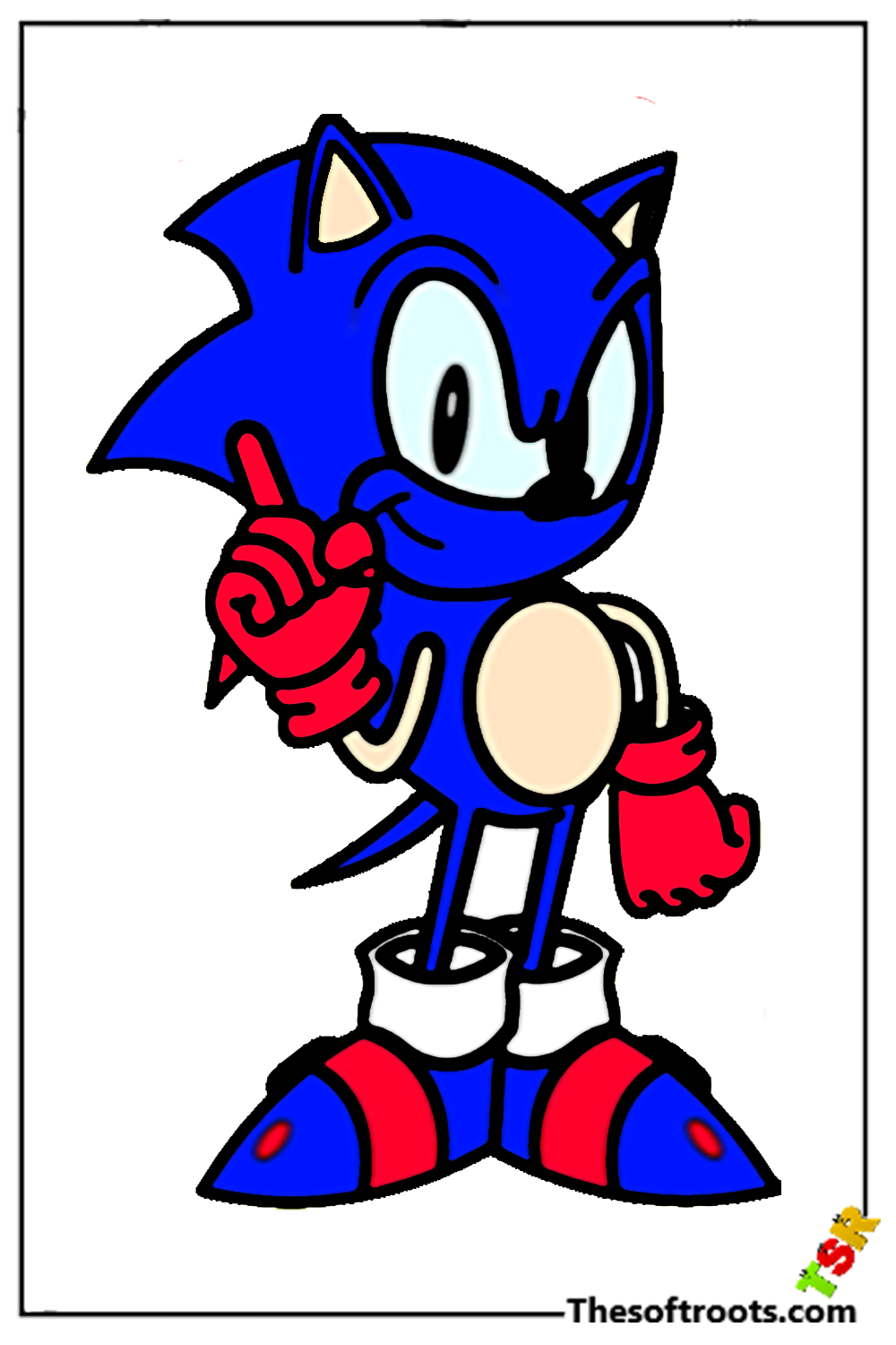 How To Draw Sonic Exe Drawing